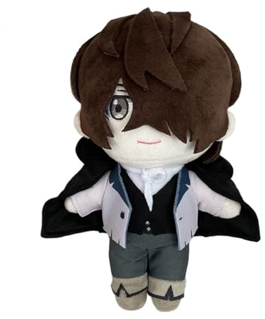 Zhongkaihua Bungo Stray Dogs Anime Kissen Edgar Allan Poe Kissen Weich Niedlich Anime Stofffigur Wurfkissen für Sofa Dekoration