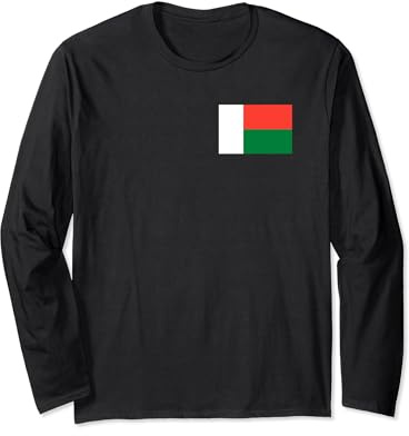 Malagasy Flag of Madagascar Long Sleeve T-Shirt