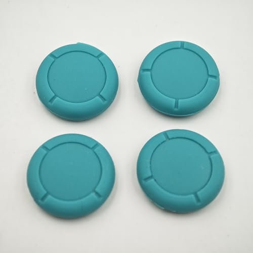 4PCS Joystick Replacement Cap Thumb Grip for Nintendo Switch & Switch OLED & Switch Lite Analog Joystick Replace Cap Cover (Teal)