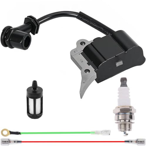 ZAMDOE Modulo Bobina di accensione per Chinese per Timberpro per Lawnflite 2500 25cc Motosega, per Zenoah G2500 G2500T per OOgarden CSP2540 per Hyundai HEL25 per al-KO 2625TSB 2625T Motosega