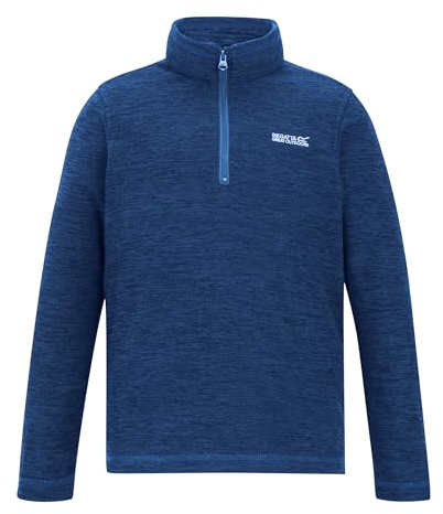 Regatta Unisex Kids Hot Shot Marl Regatta Kids Hot Shot Marl Half Zip Fleece