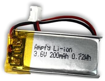 Pile Batterie BATMTU01 3.6V 0.2Ah 200mAh | SIRÈNE Alarme Remplacement Compatible avec DAITEM MTU01X / ME1121426 / LCA01F / SC100AF / SC101AF ETC…