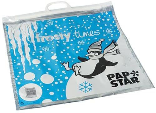 PAPSTAR 1 Karton = 75xTiefkühltragetaschen, LDPE 18 l 52 cm x 52 cm 14168