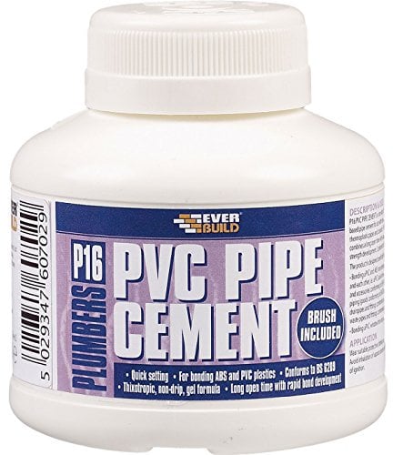Everbuild P16 Plumbers PVC Pipe Cement