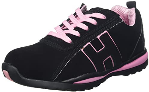 Argentina Chaussures de travail Chaussures de sécurité Taille 36-41 Femme Embout d'acier - noir/rose - Taille 41 EU