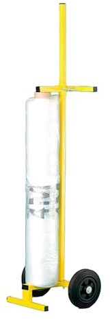 starchem Static Poly Mask Dispenser 1400mm Length Ideal For Heavy Workshops Large Wheels Good For Uneven Surfaces Built In Grab Handle