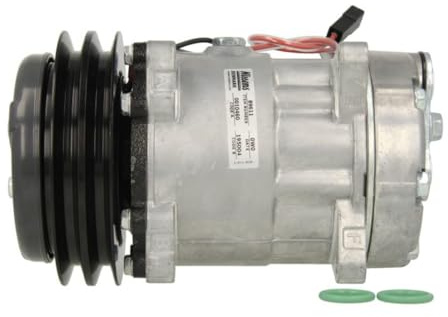 NISSENS 89611 A/C Kompressor für Klimaanlage Klimakompressor mit ID: SD7H15 Kältemittel: R134a PAG 46 mit 140mm Riemenscheibe Rillen: 2