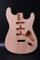 Gitarrenkörper Mahagoni DIY E-Gitarre Ersatz Strat Style SSS unlackiert