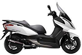 Pot Maxi Scooter leovince Nero Compatible avec 125 kymco Dink Street/Downtown/superdink 2009-