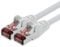 1CONN Cat6 Netzwerkkabel 50m weiß Ethernetkabel Lankabel Cat6 Lan Netzwerk Kabel Sftp Pimf Patchkabel 1000 Mbit s