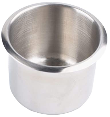 Sharplace Porte-gobelet de Voiture encastré en Acier Inoxydable pour Camion de Table de Poker de Bateau Marin RV de