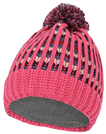 LEGO Wear Mädchen Wear Mädchen Wintermütze Strickmütze mit Bommel Lwaorai 704 Beanie M TZE, 454, 52 EU