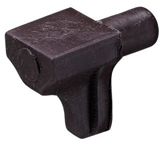 Hettich Bodenträger 6mm Kunststoff braun