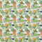 Kt KILOtela - Patchwork-Stoff, Baumwolle, Digitaldruck, Nähen, Basteln, 140 cm Breite, Länge 50 in 50 cm, Tiere, Dschungel, Overall, Mehrfarbig