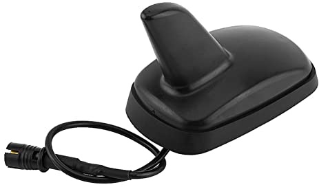 BOROCO Haifischflosse antenne,Flossenform Autodach AM FM Radioantenne Sport Style Antenne für Autodachantenne
