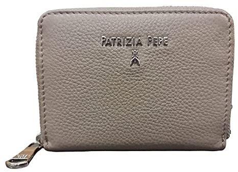 Patrizia Pepe Women Portemonnaie mit Zip-Around-Reißverschlu, grau(gray), Gr. One Size