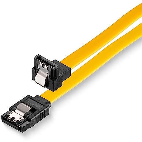 Sonero® cable de datos SATA III 6Gb/s, 0,50 m, en ángulo, amarillo