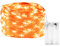 BOLEWO Guirlande lumineuse d'Halloween - 3 m - 30 LED - Fonctionne avec piles - Étanche - Pour l'extérieur et l'intérieur - Sapin de Noël, jardin, fête, fenêtre, citrouille - Orange