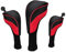 Schlägerkopfhüllen, 3 Stück Driver Wood Head Club Covers Equipment Pole Protective Sleeve, Golf Putter Head Protectors