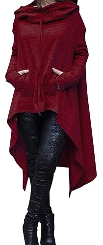 Cocila Sale Angebote Grauer Oversized Hoodie Damen Pullover Mit Kapuze Sweatshirt Jacke Uebergroesse Damen Winter Pullover Für Damen Warm Lang Meine Bestellungen Anzeig