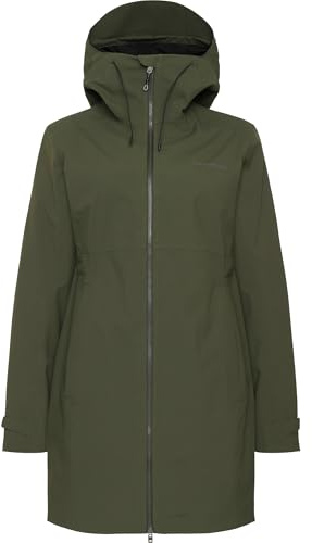 Didriksons Bea Damen Parka 6, Größe:42, Farbe:deep green
