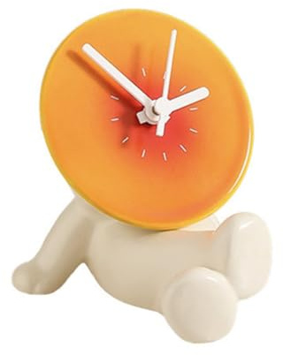 Pqahffowr Sunset Clock, Entrance Clock Figurine, Living Room Decoration, Luxury Home Accessories