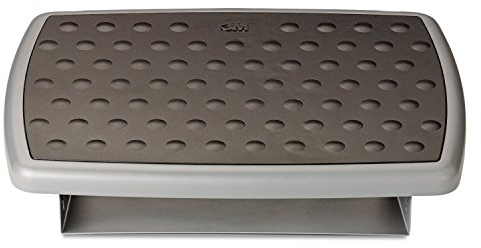 3M Ergonomische Fußstütze, einstellbar, 46 x 33 cm, anthrazit