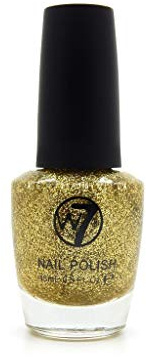 W7 Cosmetics Nail Polish Number 6, Gold Dazzle 15 ml