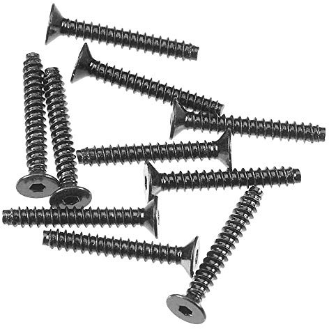 Hex Socket Tapping Flat Head Blk M2.6 x 18mm (10)