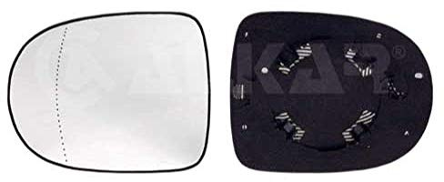 Alkar 6451176 Spiegelglas, Außenspiegel | Kompatibel mit: RENAULT CLIO III, CLIO III Grandtour, MODUS / GRAND MODUS, TWINGO II