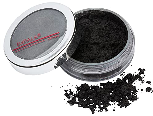 Impala - Grauschwarzer Puderlidschatten Nº 27 | Professioneller Lidschatten | Glatte, natürliche Deckkraft | Einfache Anwendung | Erhältlich in einer mehrfarbigen Palette | 1,2 g