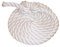 Tauwerk 6mm - Farbe: weiß 3-litzig gedreht Leine Schnur Festmacher Rope Tau Seil Allzweckseil Reepschnur Lirolen-Tauwerk PP-Multifil, 3-schäftig gedreht (Länge 10mtr.)