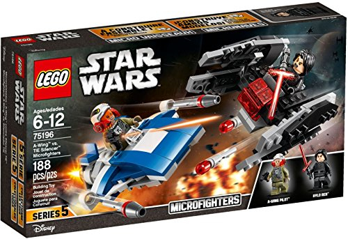 LEGO 75196 Star Wars TM Microfighter A-Wing vs. Silencer TIE