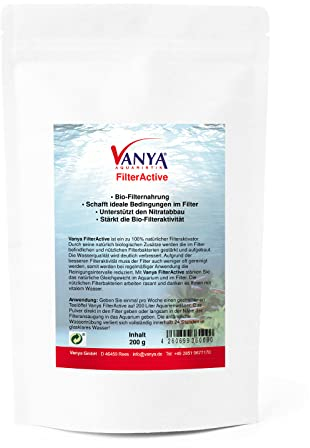 Vanya Filter Active Filterstarter Süßwasser Aquarium 200g