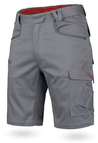 WÜRTH MODYF Arbeitsshorts Stretch X - professionelle Arbeitshose für Herren - Arbeitsshorts mit Reißverschluss - in den Größen 40-66 in Weiß und weiteren Farben