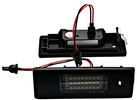 2x LED SMD Kennzeichen Module - E-Prüfzeichen - Plug & Play - 6000K - 1V