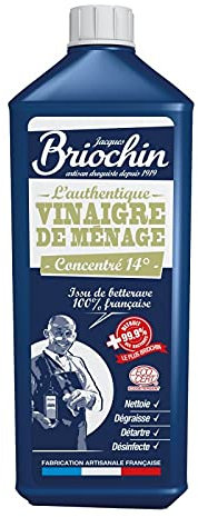 Briochin L’Authentique Vinaigre de Ménage Concentré 14 Degrés 1L (Lot de 4)