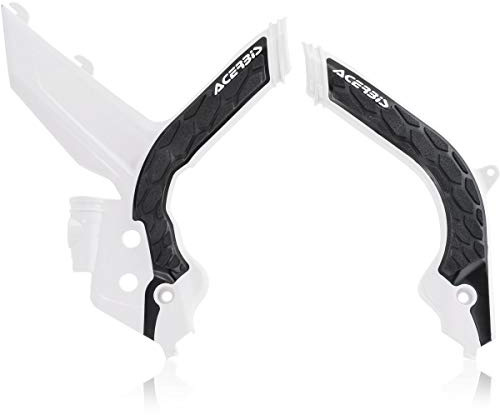 Acerbis X-Grip Rahmenschutz – Weiß/Schwarz (2783151035), Einheitsgröße