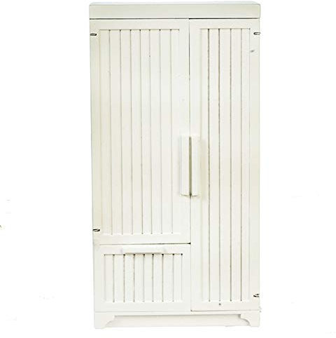Melody Jane Puppenhaus Weiß Kühlschrank Gefrierschrank JBM Miniatur Küchenmöbel
