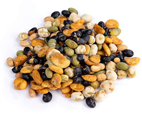 Naturkost Schulz - Bohnen Erbsen Mix geröstet & gesalzen I OHNE Palmöl (500g)