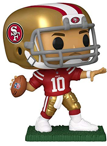 Funko Pop! NFL: 49ers-Jimmy Garoppolo - Vinyl-Sammelfigur - Geschenkidee - Offizielle Handelswaren - Spielzeug Für Kinder und Erwachsene - Sports Fans - Modellfigur Für Sammler und Display