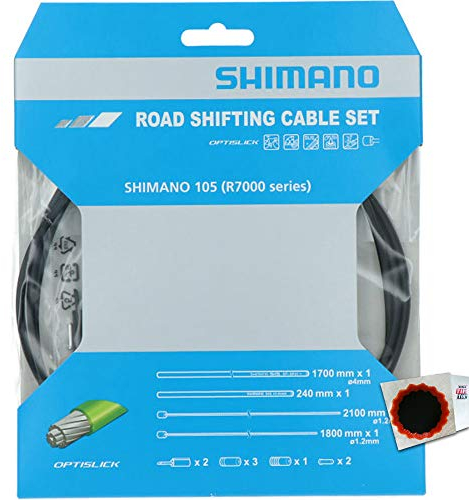 SHIMANO Schaltzug-Set 105 OPTISLICK Edelstahl OT-RS900 1Stk. OT-SP41 1700mm sz
