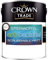 Crown Trade Steracryl Anti Bacterial Scrubbable Matt White 5l