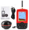 Kuuleyn Fish Finder, 2-120 Fuß Tiefe Plasatic Fish Finder mit 100 m kabellosem Sonarsensor Fish Detect für Lake Sea Saltwa