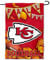 WinCraft Kansas City Chiefs Fall Blätter Dekorative Fußball Garten Flagge Doppelseitiges Banner