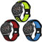 Syxinn Compatible avec Samsung Galaxy Watch 46mm Bracelet, Gear S3 Frontier Classic Bracelets 22mm Silicone Sport Bande pour Galaxy Watch 3 45mm/Huawei Watch GT/GT 2e/GT 2 46mm/Ticwatch Pro