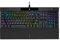 Corsair K70 RGB PRO kabelgebundene mechanische Gaming-Tastatur (Cherry MX RGB-Geschwindigkeitsschalter: linear und schnell, 8.000 Hz Hyper-Polling, PBT Double-Shot Pro Tastenkappen, NA,Schwarz