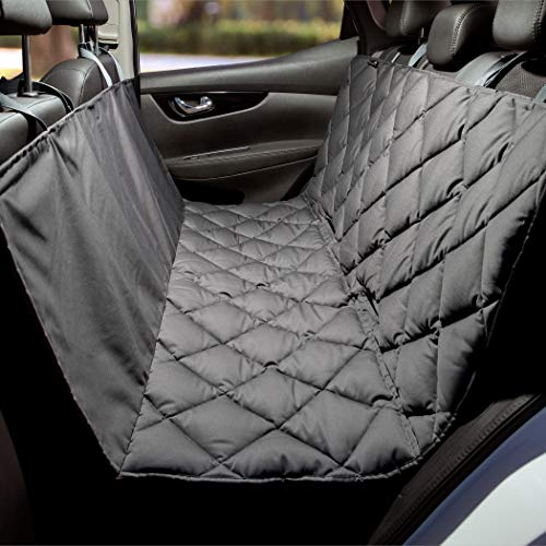 Pointer | Hundedecke Auto Rückbank, robuste Rücksitz Hunde Autoschondecke, waschbar & pflegeleicht (L - 135 cm breit, Grau)