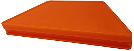 Sharplace Laminate Tools, Wedge Spacers,Tapping Block,Pull Bar for Subfloor Panels Floating Floor Installation Hardwood, Tapping Block Orange