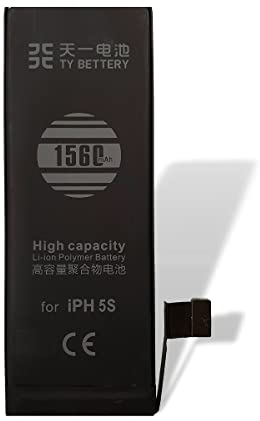 [TY BETTERY] Batteria compatibile con iPhone 5S da 1560 mAh / A1428, A1429, A1442 / Garanzia 24 mesi